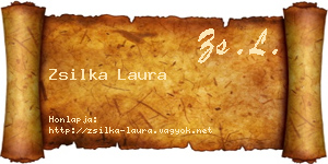 Zsilka Laura névjegykártya